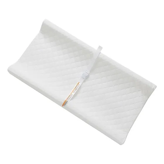 Cambiador Mudador Anatómico Impermeable Para Bebe Portátil Color Blanco Blanco