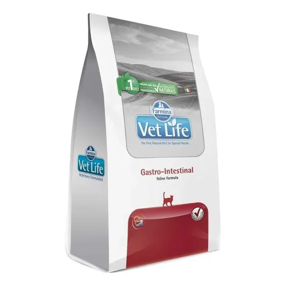 Ração Vet Life Natural Feline Gastro Intestinal 2kg
