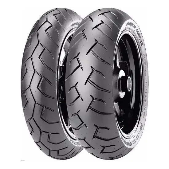 Combo Diant+tras Yamaha Fluo Abs Pirelli Diablo Scooter