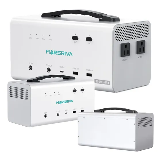 Mini Estación Planta Eléctrica Marsriva 25600mah / 300w Mp3s