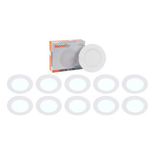 Pack 15 Lamparas Empotrado En Techo Blanco 6w Luz Día Pack 15 Lamparas Empotrado En Techo Blanco 6w Luz Día