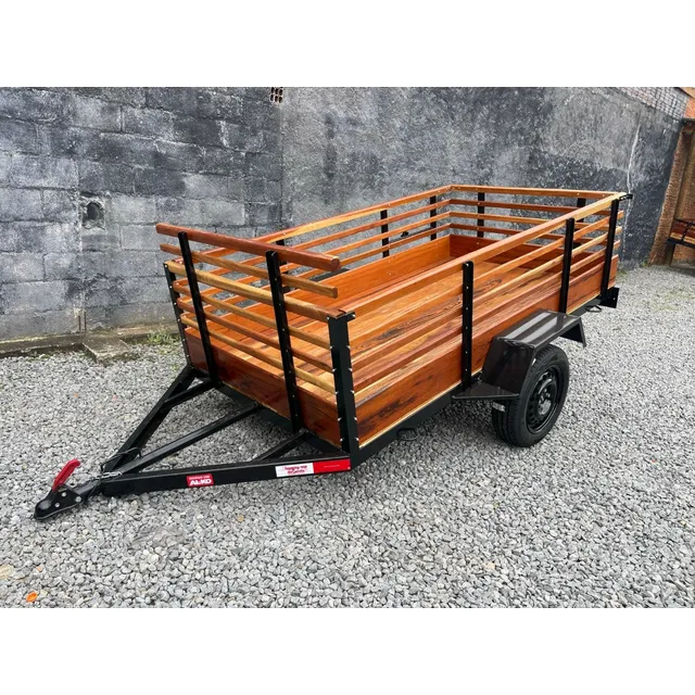 Aluguel De Carretinha - Modelo Fazendinha - Bau Ou Moto  