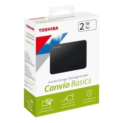 Disco Duro Externo Toshiba Canvio Basics 2tb