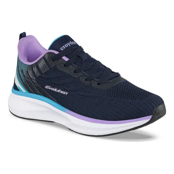 Tenis Running Gytel Azul Osc Para Mujer Croydon