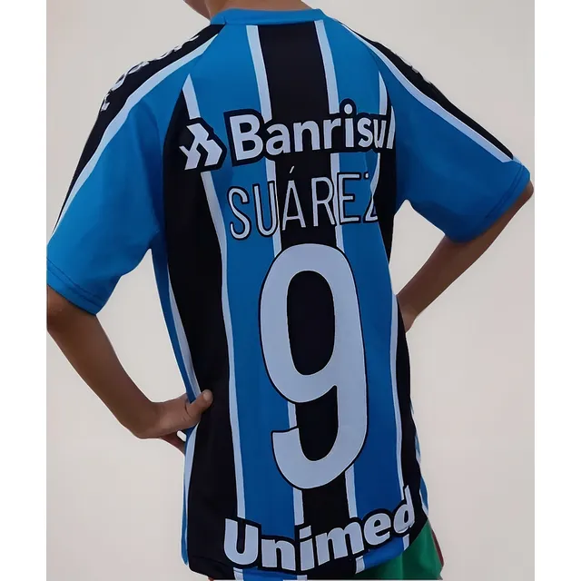 Camiseta Gremio Luis Suarez Remera Niño Futbol 