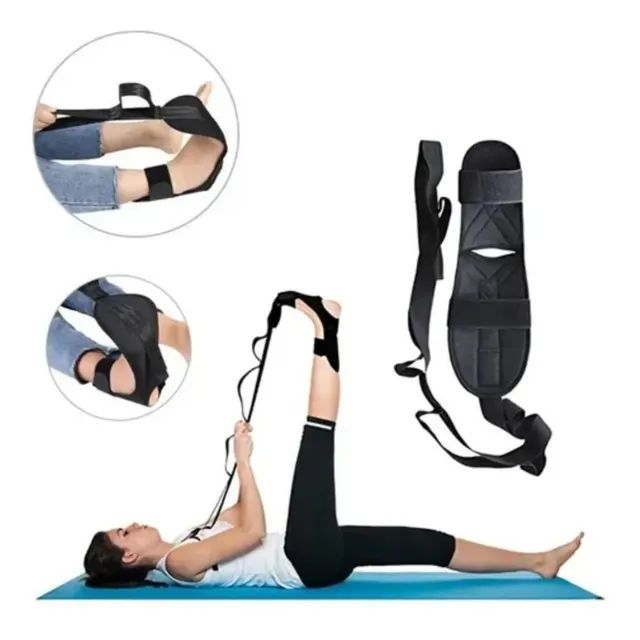 Correa Para Estiramiento Flexibilidad Yoga Rehabilitación 
