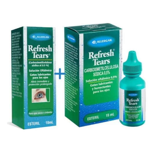 Refresh Tears Gotas Lubricantes 15 Ml + 10 Ml
