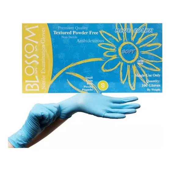 Guantes De Nitrilo Azul
