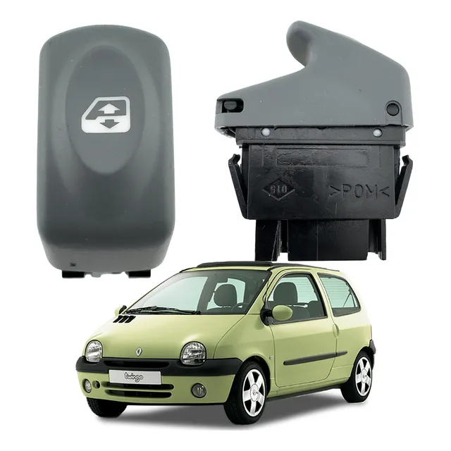Switch Elevavidrios Twingo Gris 6 Pines