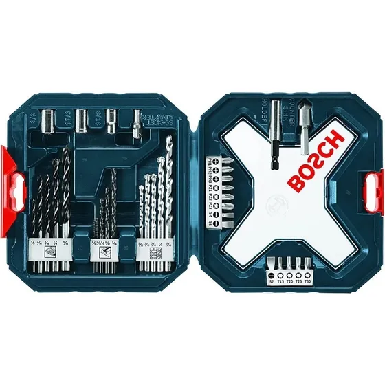 Set De 34 Pzas. Brocas Y Puntas Bosch
