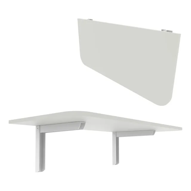 Mesa Dobrável De Parede 80x40 Articulada De Madeira Notebook