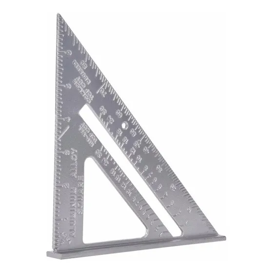 Regla De Ángulo Recto De Aleación De Aluminio 