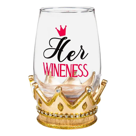 Cypress Home Copa Vino 17 Onza Base Posavaso