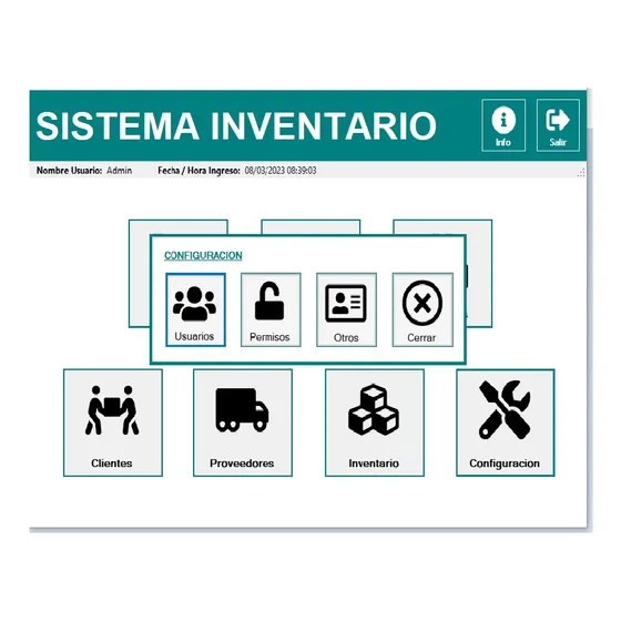 Sistema Software Programa Para Inventario Entradas - Salidas