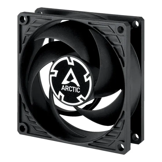 Cooler 80mm Arctic P8 Max Alta Velocidad Y Presión 5000rpm ! LED SIN LEDS
