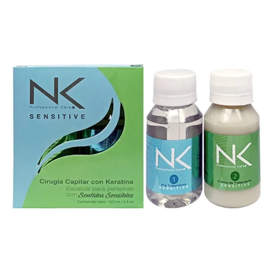Nk Pack De Cirugía Capilar Sensitive Vegana 60ml Cabello