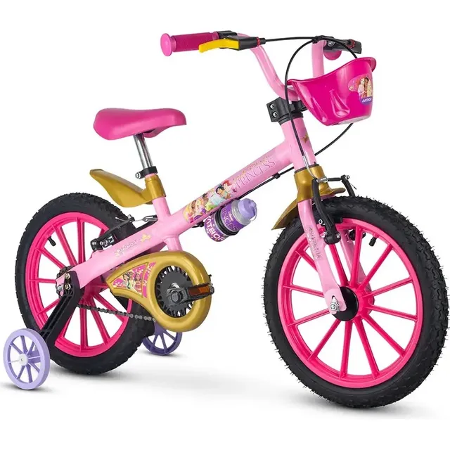 Bicicleta Rodado 16 Infantil Retro Reforzada Nene Nena