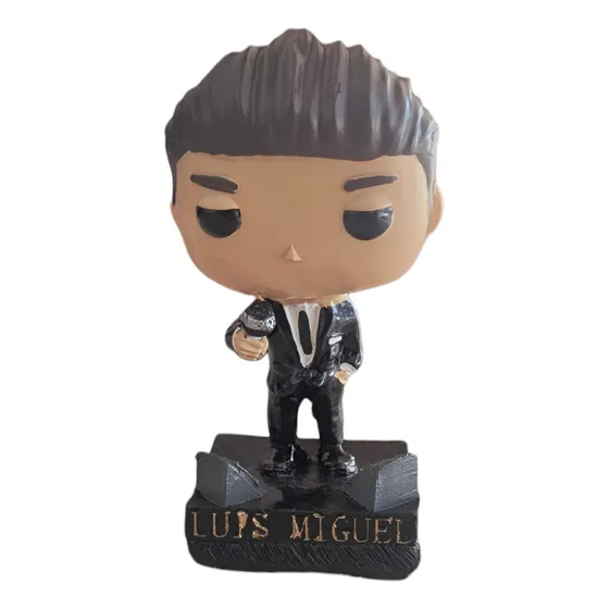 Maceta Artesanal Tipo Funko Pop Luis Miguel 