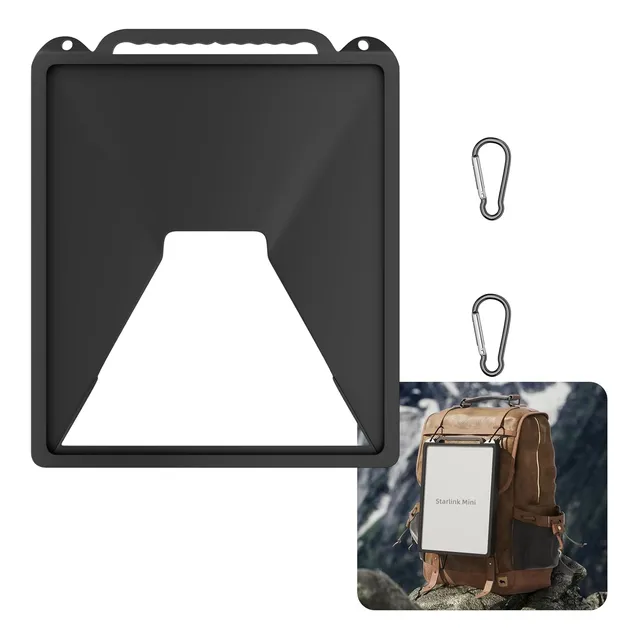 Capa Anti-queda Starlink Mini Em Silicone Para Proteção