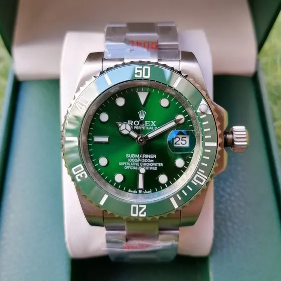 Reloj Rolex Submariner Date Mecánico Automático Hulk