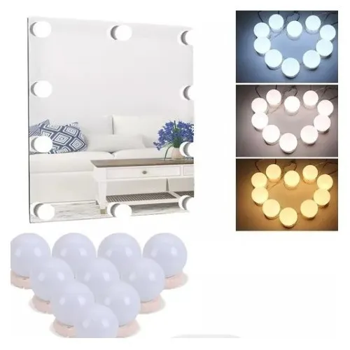 Luces Led Bombillas Decoracion Espejo Tocador Focos