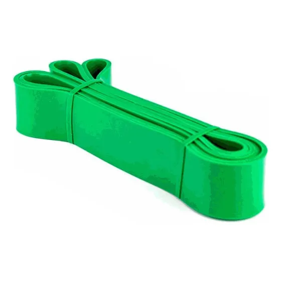Banda Fit Addict Elástica Resistencia Alta Cinta Crossfit Color Verde