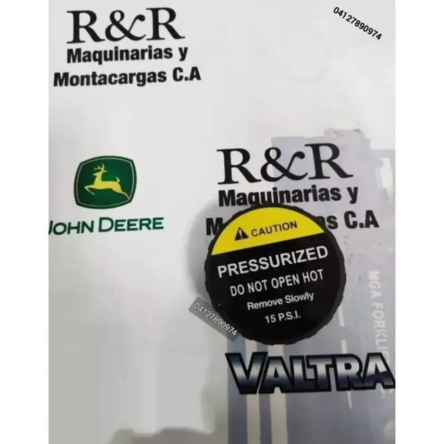 Tapa De Radiador Para Retroexcavadora John Deere 310g