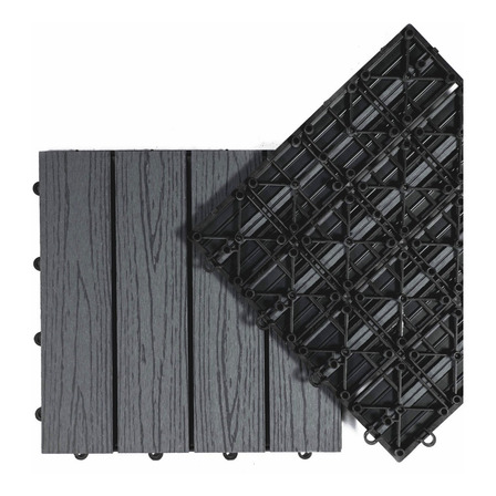 Baldosas Wpc Pvc Deck Simil Madera Encastrable Exterior Baldosas Wpc Pvc Deck Simil Madera Encastrable Exterior