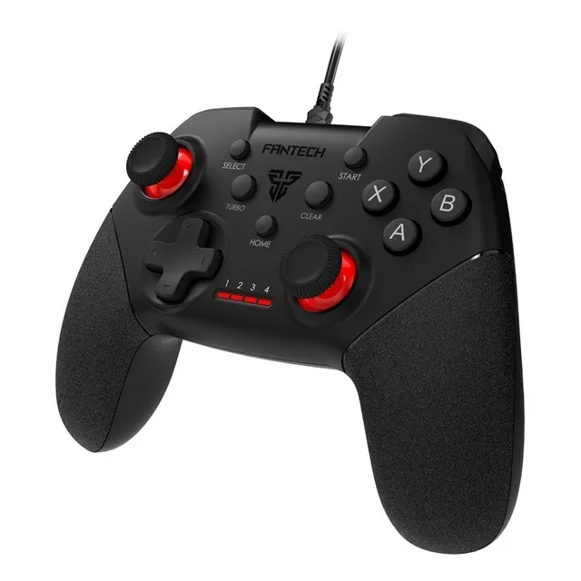 Joystick Fantech Shooter Ii Gp13 Pc Ps3 Color Negro