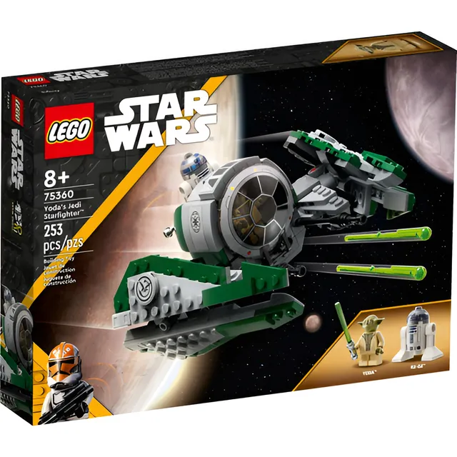 Kit Para Armar - Star Wars Caza Estelar Jedi  De 253 Pzas