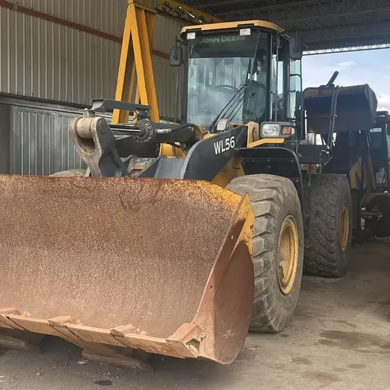 Cargador Forntal John Deere Wl 56 4900 Horas Año 2019