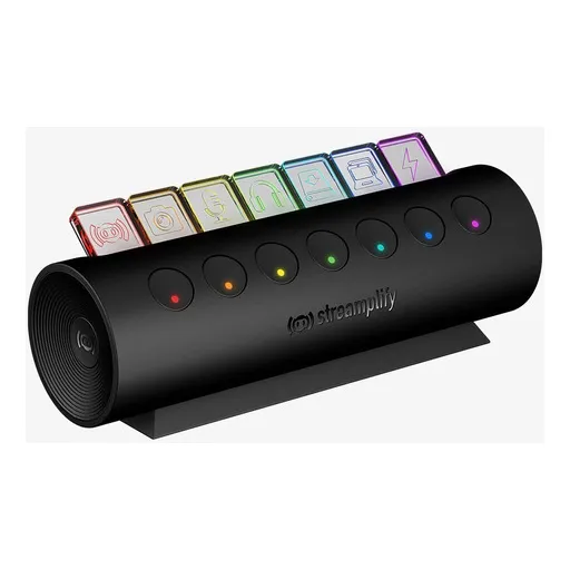 Hub Streamplify Hub Ctrl 7-rgb-us-fbk 7 Puertos Usb