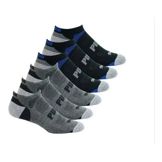 Calcetines Puma Caballero Cortos 8 Pares Negros Pvr
