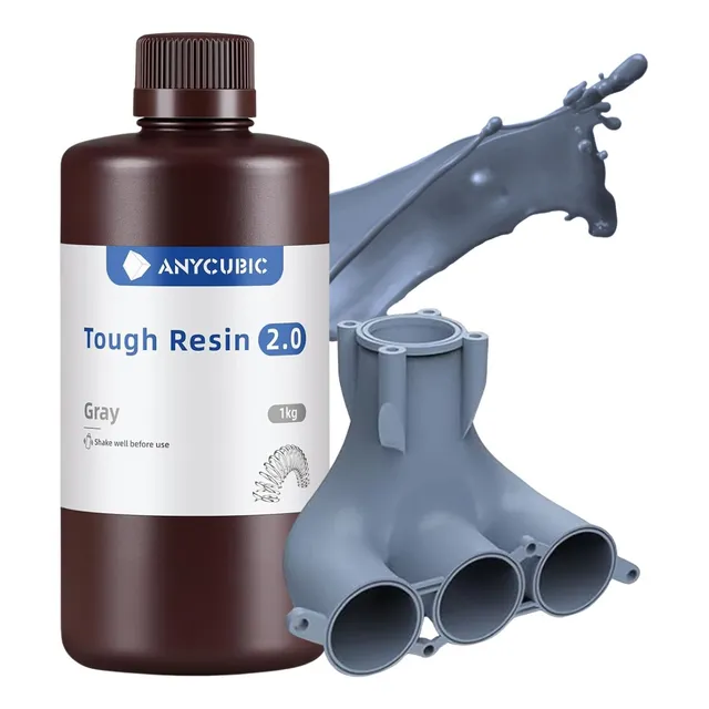 Resina Para Impresora 3d Flexible Anycubic Tough 2 1kg