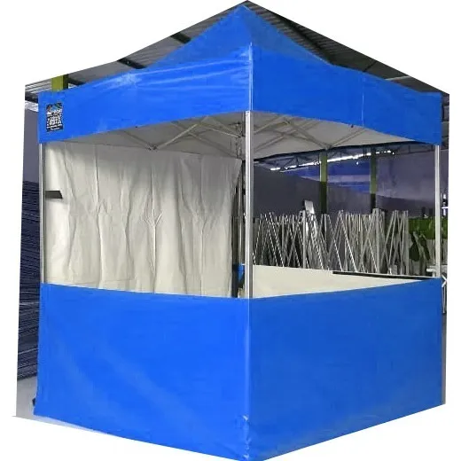 Tenda Sanfonada 1,5x1,5 1 Fechamento Lateral 1 Saia 4,5mts