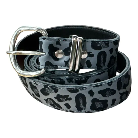 Cinturon Eco Cuero Animal Print Dama T-especial