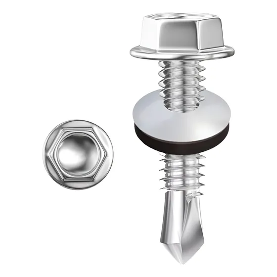 Tornillo Punta Mecha 14 X 1  Cabeza Hexagonal 3/8 X 100 Uni