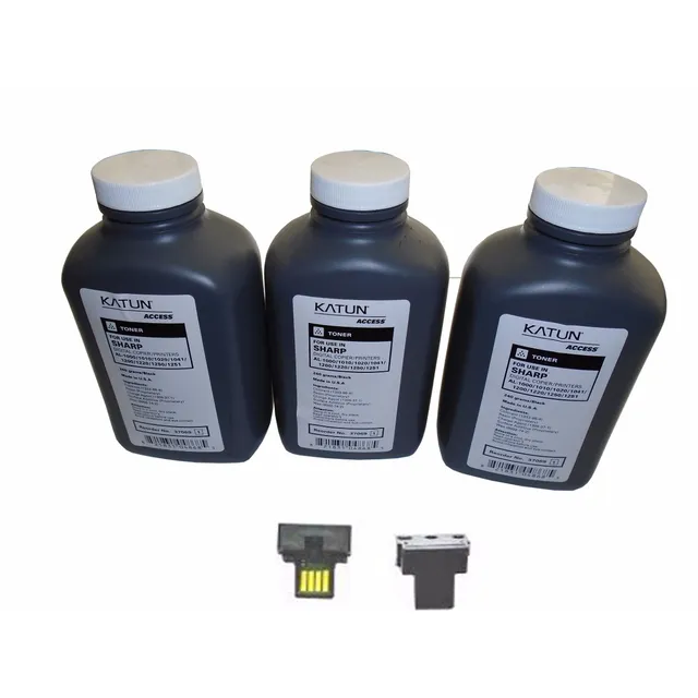 Kit Toner 3 Chip3  Marca Katun Sharp Al 2031/ 2041/ 2051
