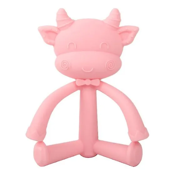 Mordillo Flexible Bebe Silicona Vaca Storki
