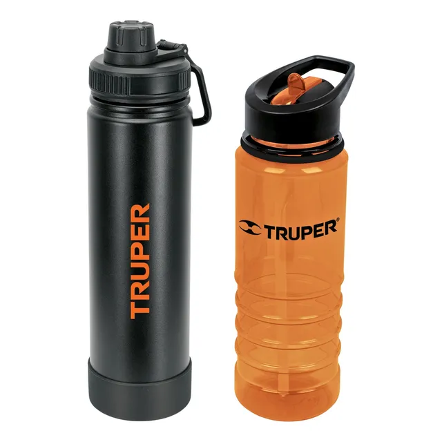 Termo Acero Inoxidable + Kit  Tomatodo 750 Ml Truper