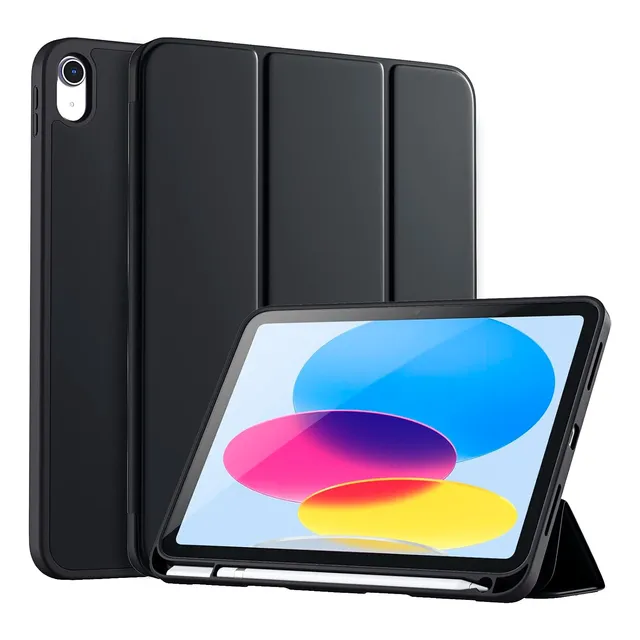 Funda Smart Case Para iPad 11 A16 iPad 10 Gen Porta Pencil