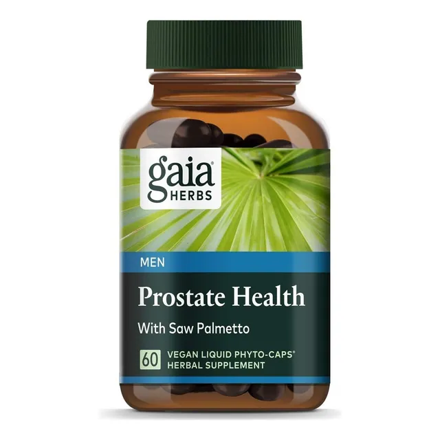Suplemento De Salud De La Próstata Gaia Herbs 60 Cápsulas