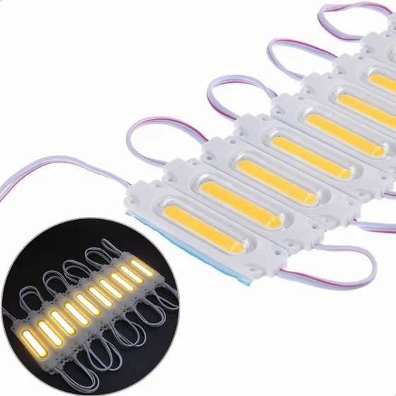 10 Módulos De 6 Led 5730 Smd Pack Integración Cob