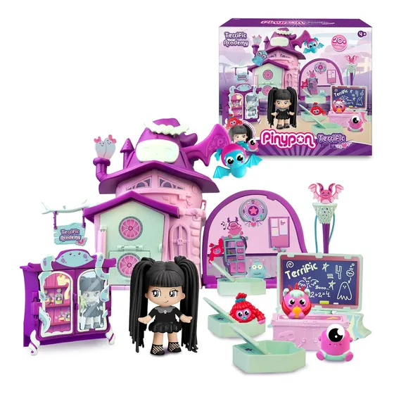 Pinypon Academia Terrific Colegio Con Figura De Profesora
