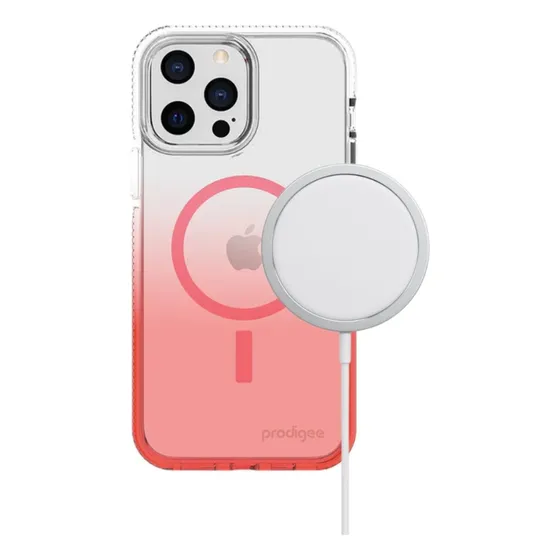 Funda Prodigee Para iPhone 13 Pro Max Flow Blush Magnetic