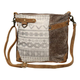Bolso Myra Bolso De Hombro En Lona Reciclada Con Lado Floral Bolso Myra Bolso De Hombro En Lona Reciclada Con Lado Floral
