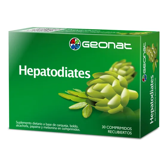 Hepatodiates (30 Comp) - Geonat Sabor Sin sabor