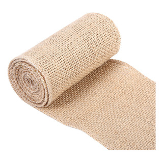 Corredor De Mesa De Festa De 10 Cm* 2 M Nature Hessian Jute Corredor De Mesa De Festa De 10 Cm* 2 M Nature Hessian Jute