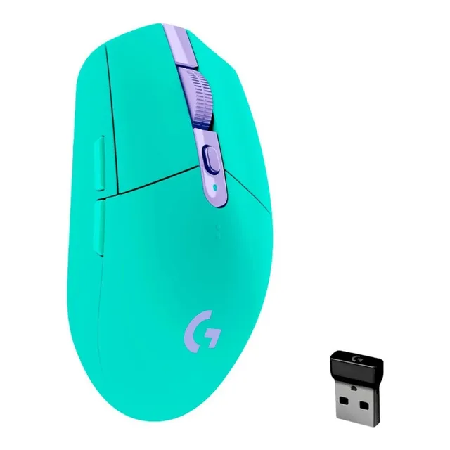 Logitech ® G305 Lightspeed Mint Mouse Inalámbrico 12000 Dpi