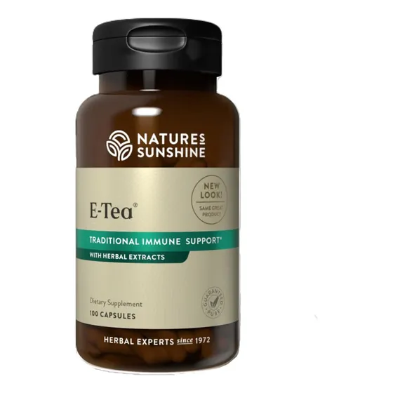Cápsulas De Té Electrónico Supplement Nature's Sunshine, 100